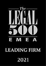 Legal500 2021 | GVZH Advocates